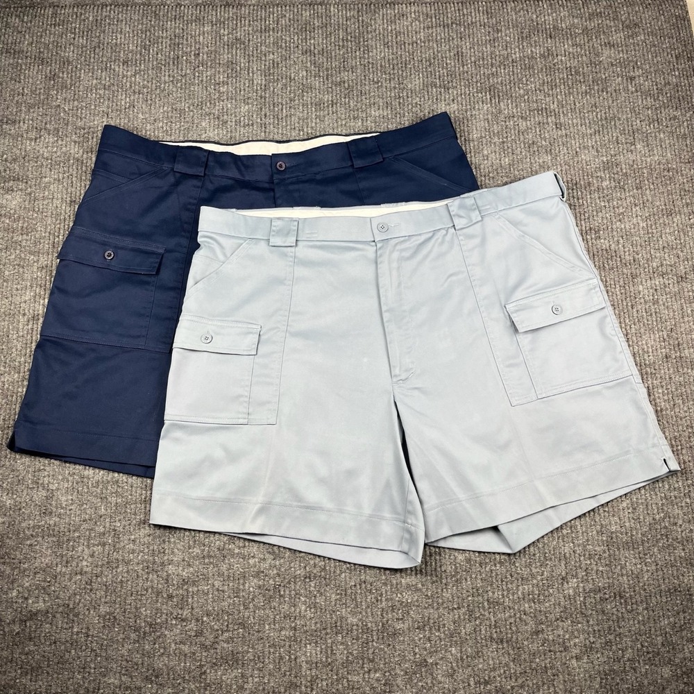 Sportif Tidewater Short Mens 46‎ LOT of 2 Cargo Gorpcore Fishing Utility Boat